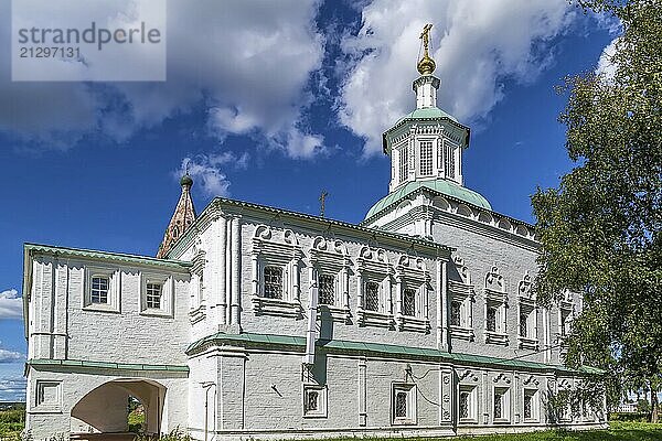 Church of St. Sergius of Radonezh in Dymkovo Sloboda  Veliky Ustyug  Russia  Europe