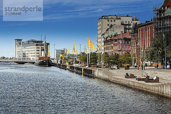 Inner Harbor  SkaneCounty  Malmö  Sweden  Scandinavia  Europe