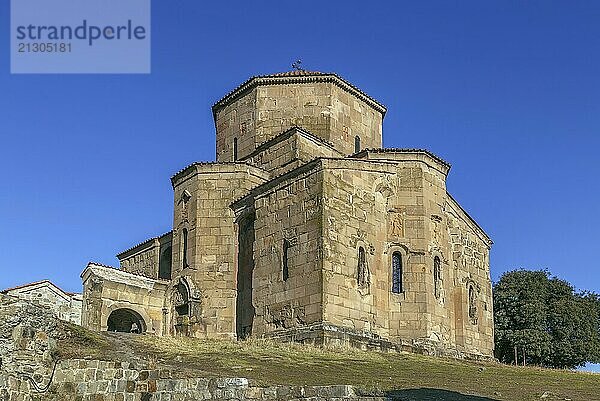 Jvari Monastery is a sixth century Georgian Orthodox monastery near Mtskheta  eastern Georgia