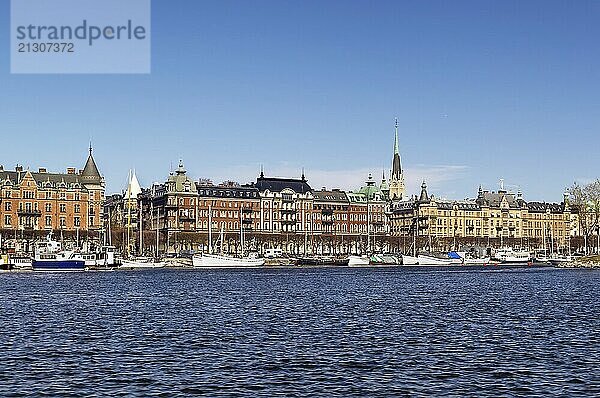 Strandvagen is a boulevard in central Stockholm  Sweden. Completed just in time for the Stockholm World's Fair 1897  it quickly became known as one of the most prestigious addresses in town