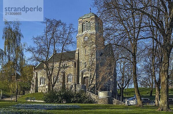 Saint Stephen Church is church in art nouveau style in Stockholm  Sweden  Europe