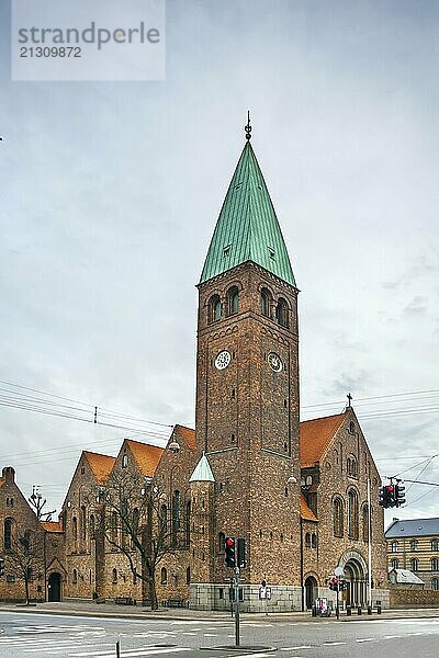 St. Andrew's Church is a Lutheran church in Copenhagen  Denmark  which was designed by the architect Martin Borch and built from 1897 to 1901  Europe