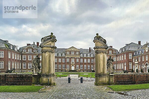 Nordkirchen palace is situated in the town of Nordkirchen in North Rhine Westphalia  Germany  Europe