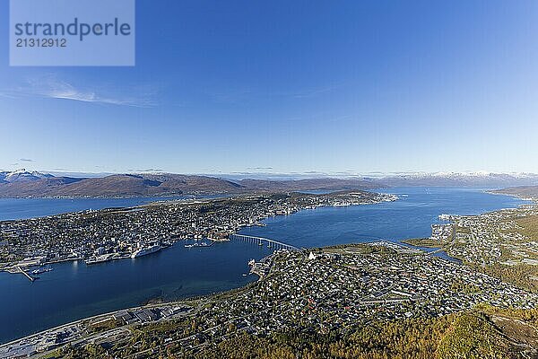 View of Tromso  September 2024  Norway  Europe