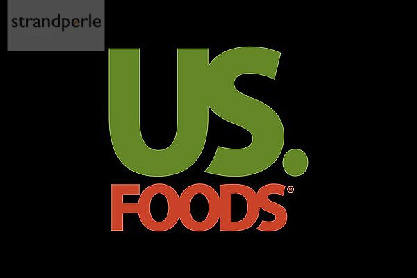 Food  US Foods US Foods  black background  brand name