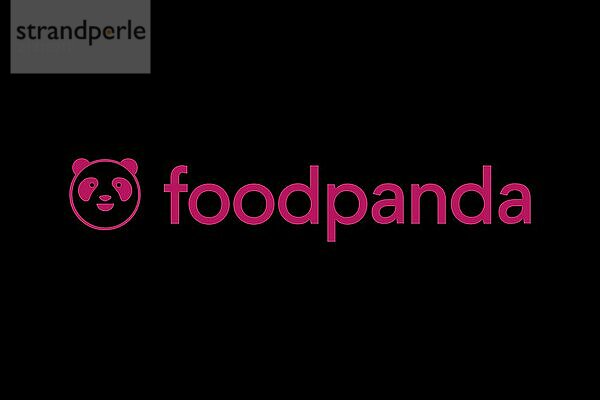 Food  Foodpanda Foodpanda  black background  brand name