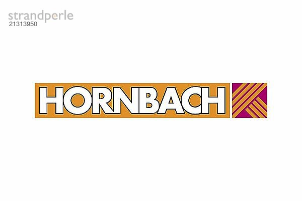 Retail  Hornbach retailer Hornbach retailer  Logo  White background  Brand name