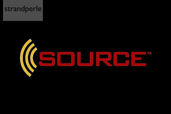 Retail  The Source retailer The Source retailer  Black background  Brand name