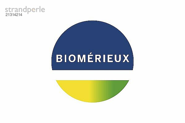 Medical  BioMérieux BioMérieux  Logo  White background  Brand name