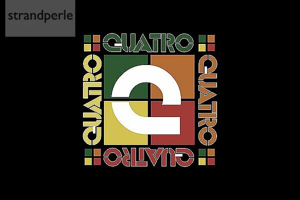 Beverage  Quatro beverage Quatro beverage  Black background  Brand name