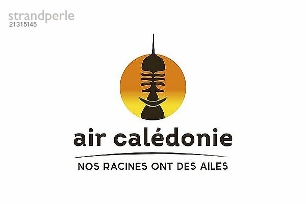 Airlines  Air Calédonie Air Calédonie  Logo  White background  Brand name