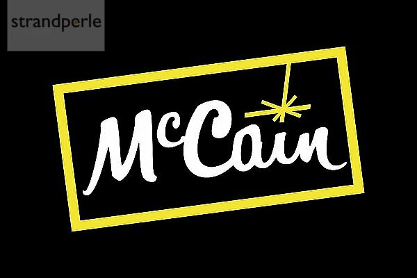 Food  McCain Foods McCain Foods  Black background  Brand name