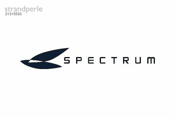 Airlines  Spectrum Aeronautical Spectrum Aeronautical  Logo  White background  Brand name