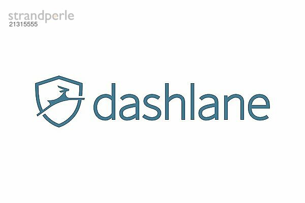 Technology  Dashlane Dashlane  Logo  White background  Brand name