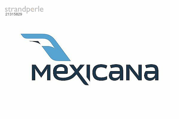 Airlines  Mexicana de Aviación Mexicana de Aviación  logo  white background  brand name