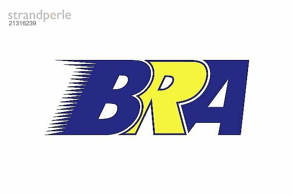 Airlines  BRA Transportes Aéreos BRA Transportes Aéreos  Logo  White background  Brand name