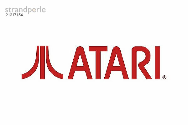 Technology  Atari  SA Atari  SA  Logo  White background  Brand name