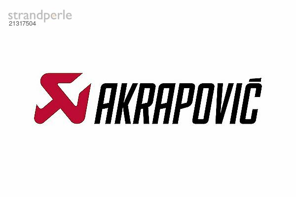 Technology  Akrapovic Akrapovic  Logo  White background  Brand name