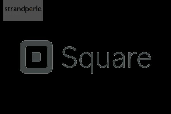 Finance  Square  Inc. Square  Inc.  black background  brand name