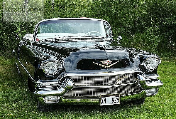 American classic car  Cadillac SER 62 Convertible from 1956  Värmland  Sweden  Europe