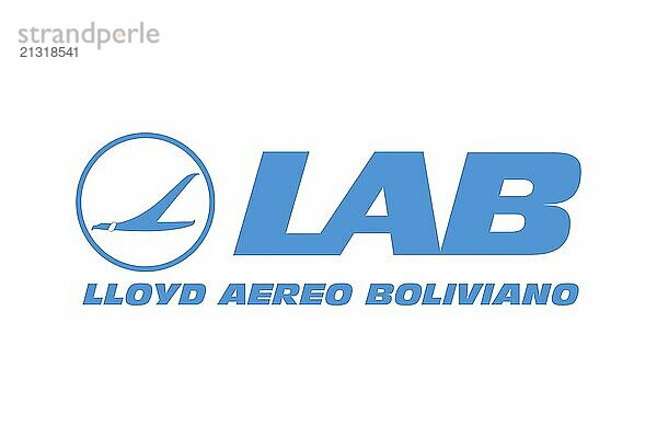 Airlines  Lloyd Aéreo Boliviano Lloyd Aéreo Boliviano  Logo  White background  Brand name