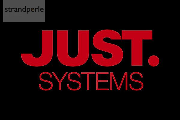 Technology  JustSystems JustSystems  Black background  Brand name