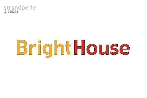 Retail  BrightHouse retailer BrightHouse retailer  Logo  White background  Brand name