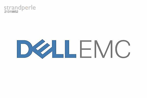 Technology  Dell EMC Data Domain Dell EMC Data Domain  Logo  White background  Brand name