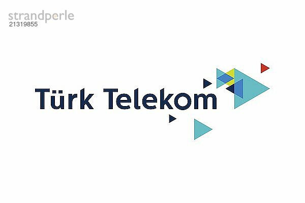 Technology  Türk Telekom Türk Telekom  Logo  White background  Brand name