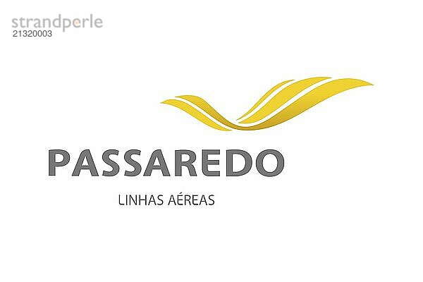 Airlines  Passaredo Linhas Aéreas Passaredo Linhas Aéreas  Logo  White background  Brand name