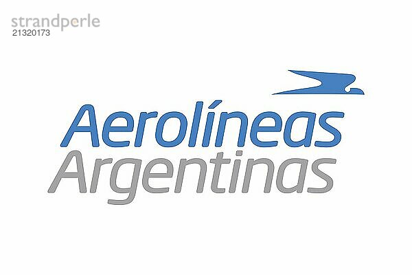 Airlines  Aerolíneas Argentinas Aerolíneas Argentinas  Logo  White background  Brand name