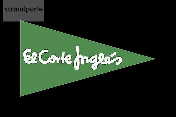 Retail  El Corte Inglés El Corte Inglés  Black background  Brand name