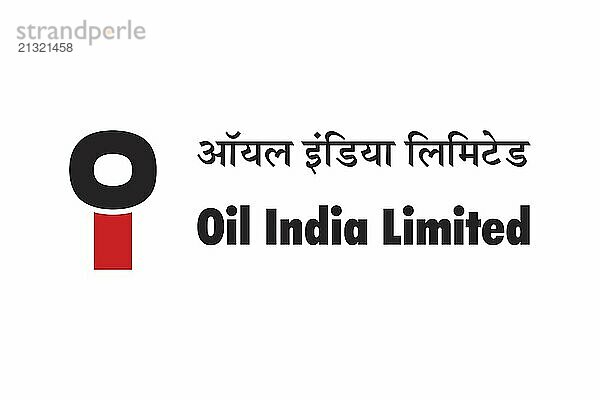 Petroleum  Oil India Oil India  Logo  White background  Brand name