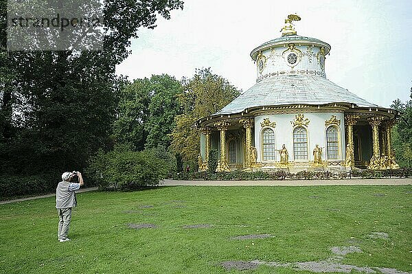 16/09/2014  Potsdam  Brandenburg  Germany  Europe  View of the Chinese Beluga (sturgeon) in Sanssouci Park  Europe