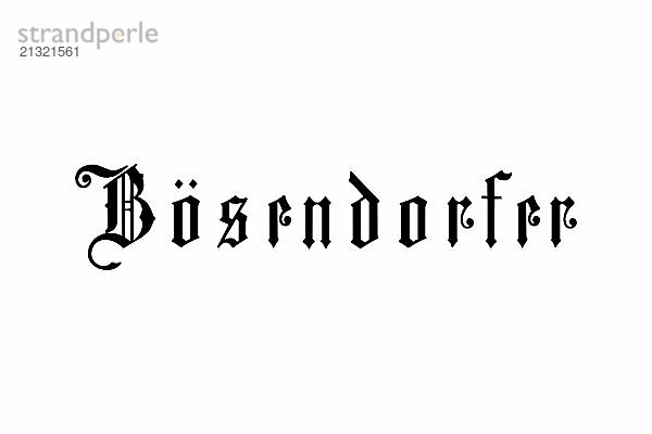 Entertainment  Bösendorfer Bösendorfer  Logo  White background  Brand name