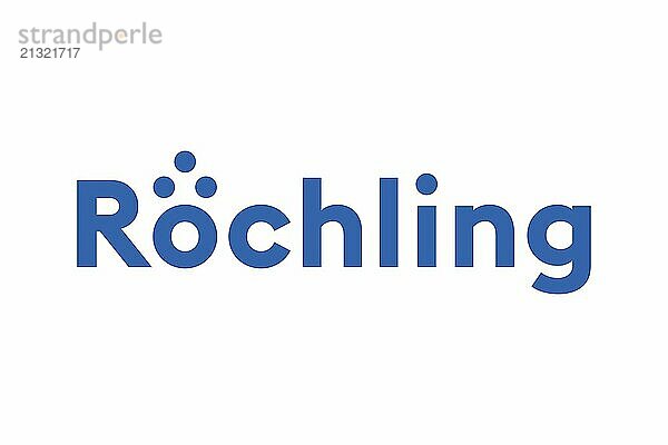 Technology  Röchling Group Röchling Group  Logo  White background  Brand name