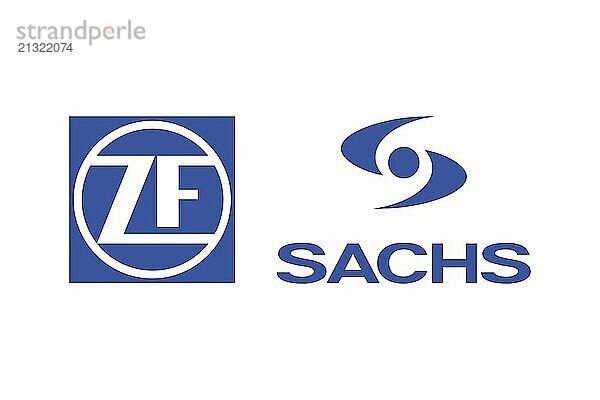 Cars  ZF Sachs ZF Sachs  Logo  White background  Brand name