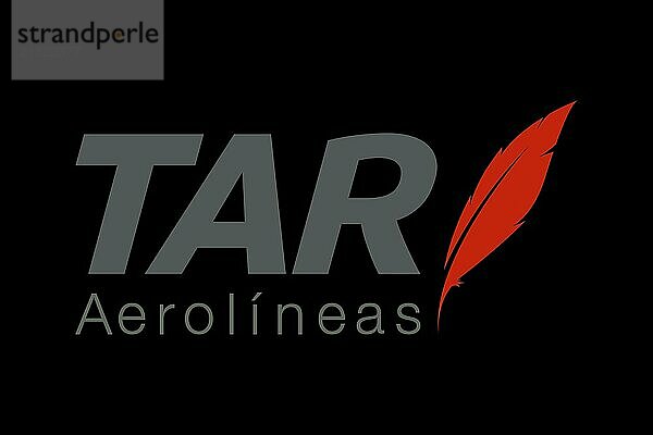 Airlines  TAR Aerolíneas TAR Aerolíneas  black background  brand name