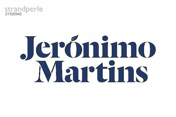 Retail  Jerónimo Martins Jerónimo Martins  Logo  White background  Brand name