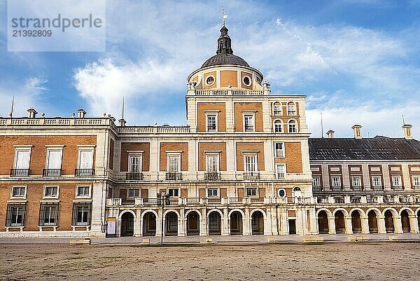 Royal palace of Aranjuez  Madrid  Spain  Europe