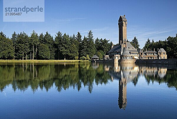 Hunting lodge Sint-Hubertus near the Dutch village Otterlo in the nature reserve National Park De Hoge Veluwe