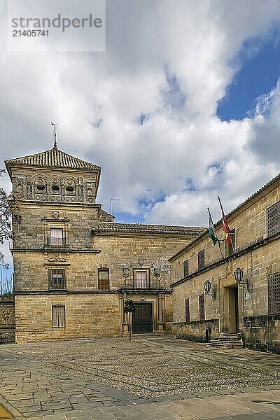 Palace of the Marquis of Mancera in Ubeda city center  Spain  Europe