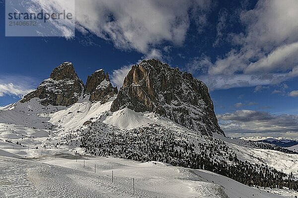 Passo Sella  South Tyrol  Italy  Europe