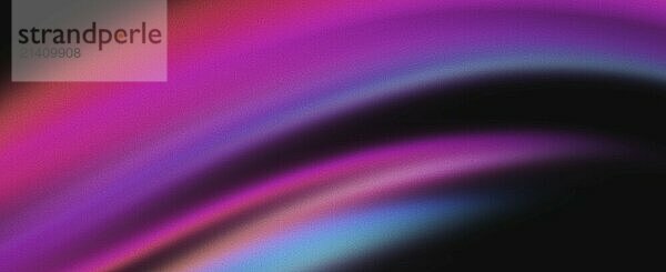 Purple magenta pink blue abstract color wave black background grainy texture banner website header design