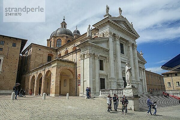 Urbino Cathedral is a Roman Catholic cathedral in the city of Urbino  dedicated to the Assumption of the Blessed Virgin Mary  Urbino  Marche  Italy  Europe