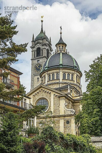 Enge church was built in neo-Renaissance style in 1894 in Zurich  Switzerland  Europe