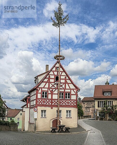 Historic old town of Cadolzburg (Franconia  Germany)