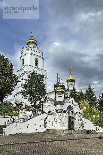 Holy Trinity Cathedral is the main cathedral of the city of Vyazma  Smolensk region  Russia  Europe