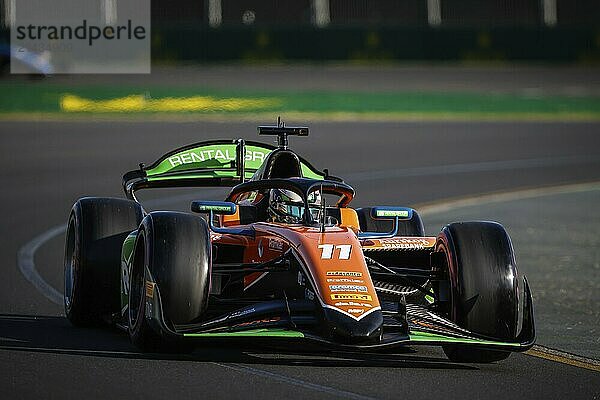 MELBOURNE  AUSTRALIA  MARCH 22: Dennis Hauger of Norway and MP Motorsport during qualifying at the 2024 Formula 2 Australian Grand Prix at Albert Park in Melbourne  Australia  Oceania