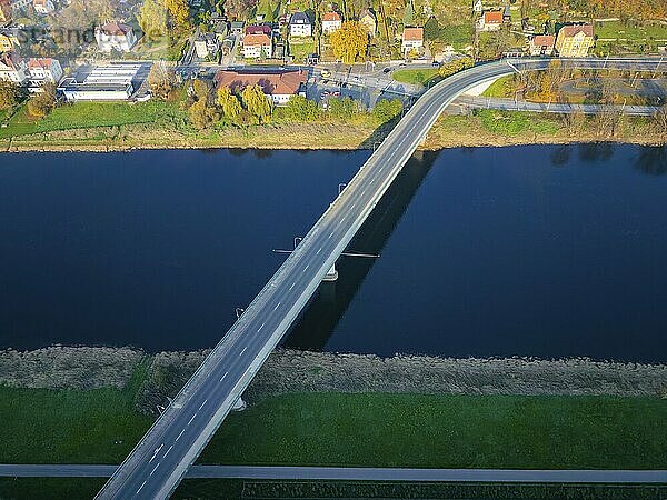 The Elbe bridge in Bad Schandau (B 172) is closed to all traffic with immediate effect. This measure follows a recent special inspection and the resulting inspection report. The bridge must be closed immediately due to longitudinal cracks in the lower span and the associated risk to its load-bearing capacity. The bridge will remain fully closed to all traffic until further notice  but at least until the end of 2024.  Elbe bridge in Bad Schandau  Bad Schandau  Saxony  Germany  Europe